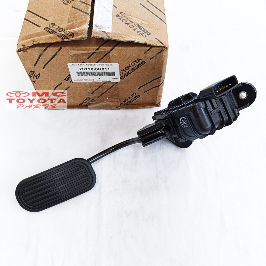 Pedal Gas Sensor Gas Kijang Innova Fortuner Hilux 2004-2015 Original Toyota 78120-0K011 Rod Accelerator Sensor Pedal Gas Ori