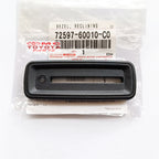 Bezel Jok Land Cruiser VX80 LC80 Cover Handle Kursi Tengah Orisinil 72597-60010-C0 Bezzel Jok Landcruiser Bezel Jok Tengah Toyota Land Cruiser VX 80 Original Reclining