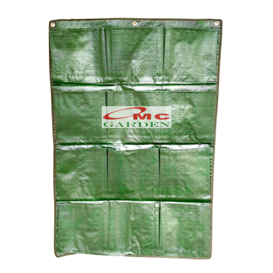 Wall Planter Bag Polybag Dinding Easy Grow Pot Bunga Hias 12 Kantong