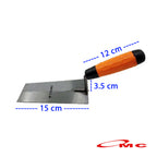 Camel Sendok Semen Kotak 6" inch Gagang Karet Fiber Anti Slip Sendok Semen Papak Segi Kotak Sendok Bata Sendok Acian Camel 6 in Alat Adukan Semen Pasir Cetok Tembok Plat Baja