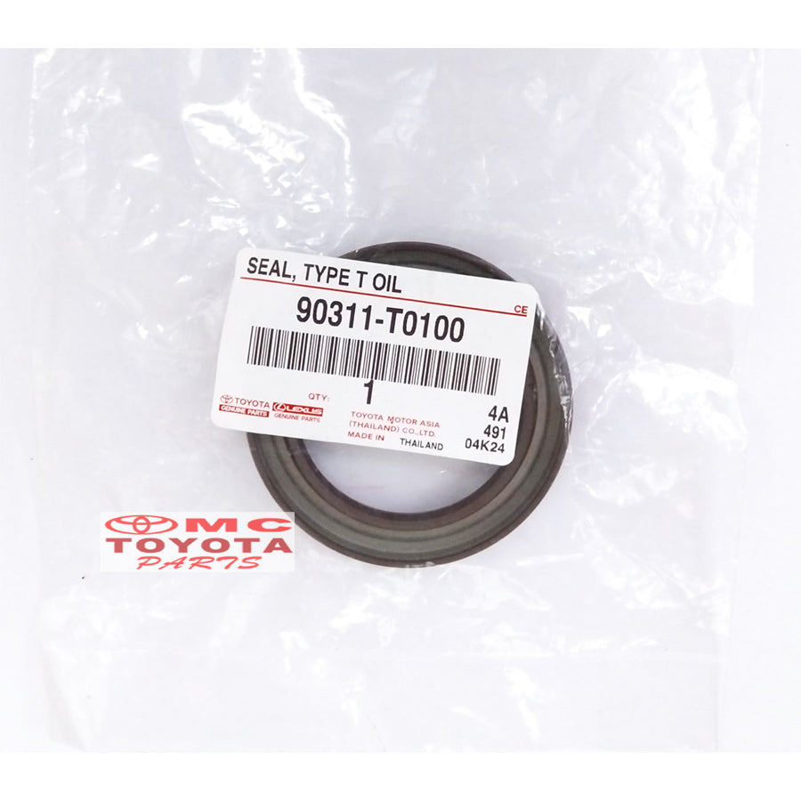 Seal Kruk As Crankshaft Depan Fortuner Hilux 90311-T0100 Original Seal Tipe T Oil
