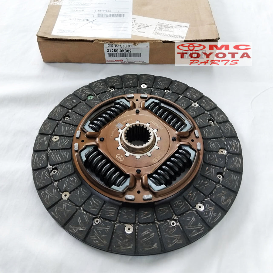 Plat Kopling Clutch Disc Innova Reborn Hilux Bensin Original 31250-0K302