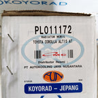 Radiator Corolla Altis Matic Gen 1 2000-2006 Koyorad Jepang Japan PL011172 Radiator Assy Toyota Corolla Altis Lama Old Gen1 Automatic AT