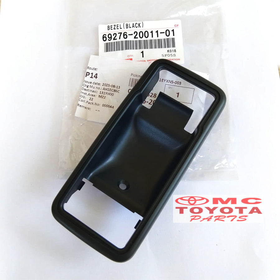 Cover Bezel Mangkok Handle Pintu Dalam Depan Land Cruiser Hardtop FJ40 BJ40 Starlet Carina Corolla Celica Orisinil 69276-20011-01 Original