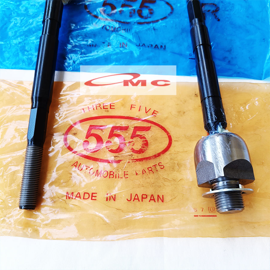 Rack End Long Tie Rod Sepasang Depan Honda Jazz GD3 City GD8 2003-2007 Idsi Vtec Original 555 Japan SR-6300 / 53010 SEL Long Tierod Terod Three Five