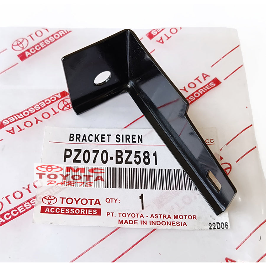 Bracket Sirene Toa Alarm Original Avanza Xenia 2011-2015 Ori PZ070-BZ581 Braket Sirene Toa Breket Sirine Toa