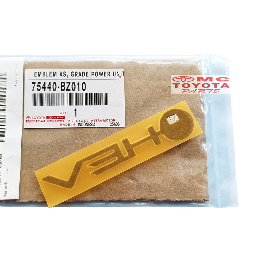 Emblem Logo O-HEV OHEV Chrome Yaris Cross Hybrid Original Toyota 75440-BZ010 Emblem Tulisan O HEV Chrome Side Fender Samping Kanan Kiri Dan Bagasi Belakang Sticker Stiker
