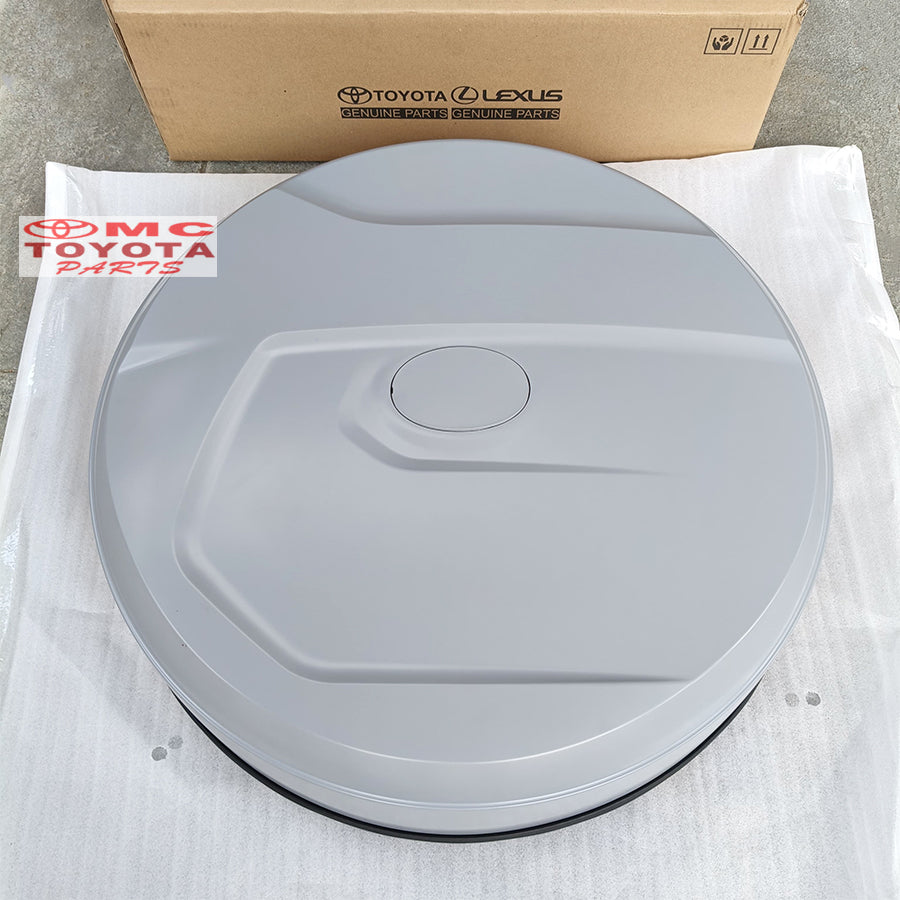 Tutup Cover Ban Serep Rush 2015-2017 Original Toyota P5457-BZ001-TM Cover Tutup Ban Serap Seraf Serep Belakang Mobil Rush Konde Ori