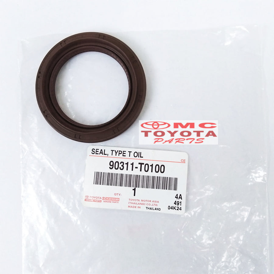 Seal Kruk As Crankshaft Depan Fortuner Hilux 90311-T0100 Original Seal Tipe T Oil
