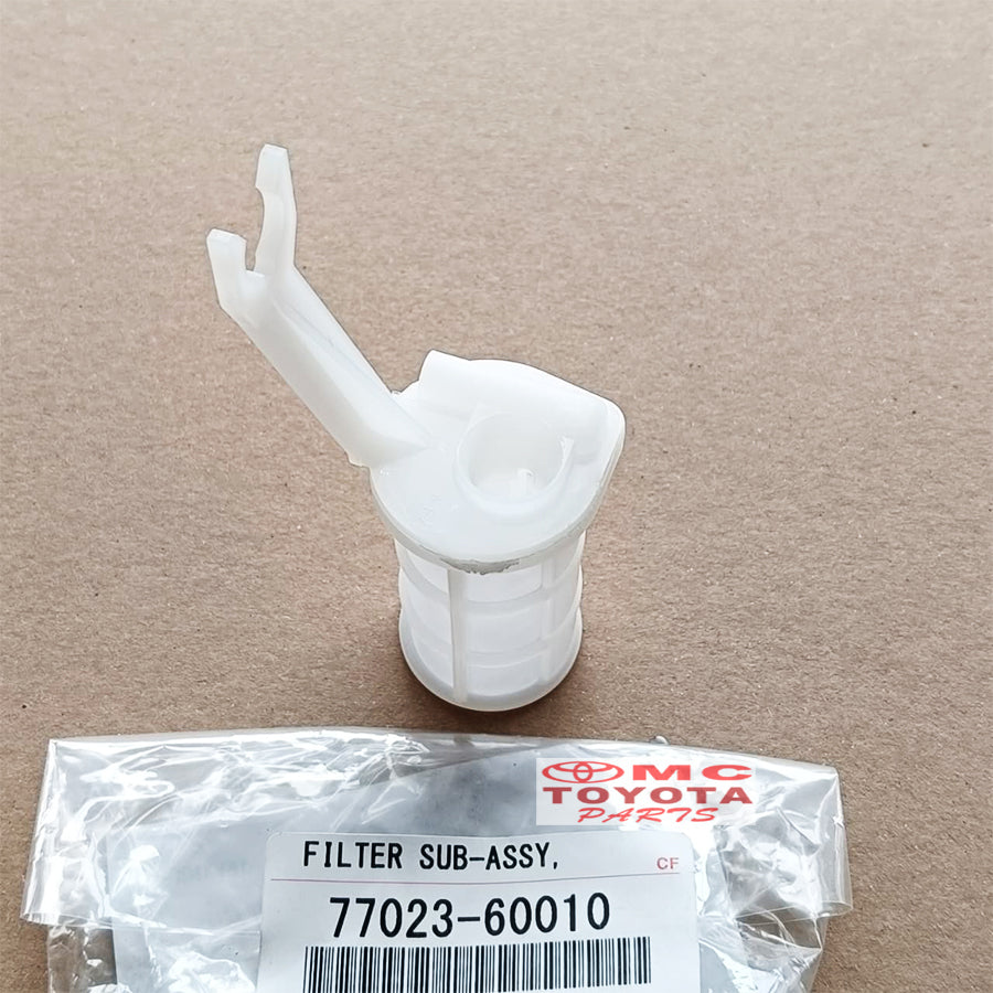 Filter Tangki Land Cruiser VX80 HDJ80 LC80 Dyna Coaster Saringan Solar Ori 77023-60010 Saringan Filter Tangki Solar Pelampung Tanki Solar Landcruiser Original Toyota