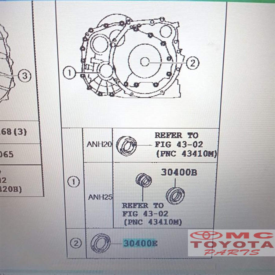 Seal Converter CVT Matic New Altis Alphard Vellfire Previa Estima RAV4 Lexus NX300 RX200 Harrier Sienta Yaris Vios Corolla Cross Original Toyota 90311-45027 Sil Seal Type T Oil Seal Converter Matic ANH20 2400cc 2AZFE 2AZF Conventer Metic