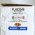 Radiator Chevrolet Trax 1400cc Turbo Matic Koyorad Jepang Japan PL463549 Radiator Assy Chevrolet Trax NFL FL 1.4 1400 cc Turbo Matic Automatic AT