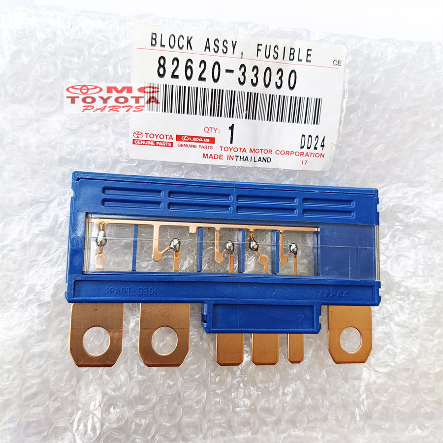Block Fusible Sekring Pusat New Camry ACV40 GSV40 Original Toyota 82620-33030 Blok Block Assy Fusible Link Sekring Camry Ori