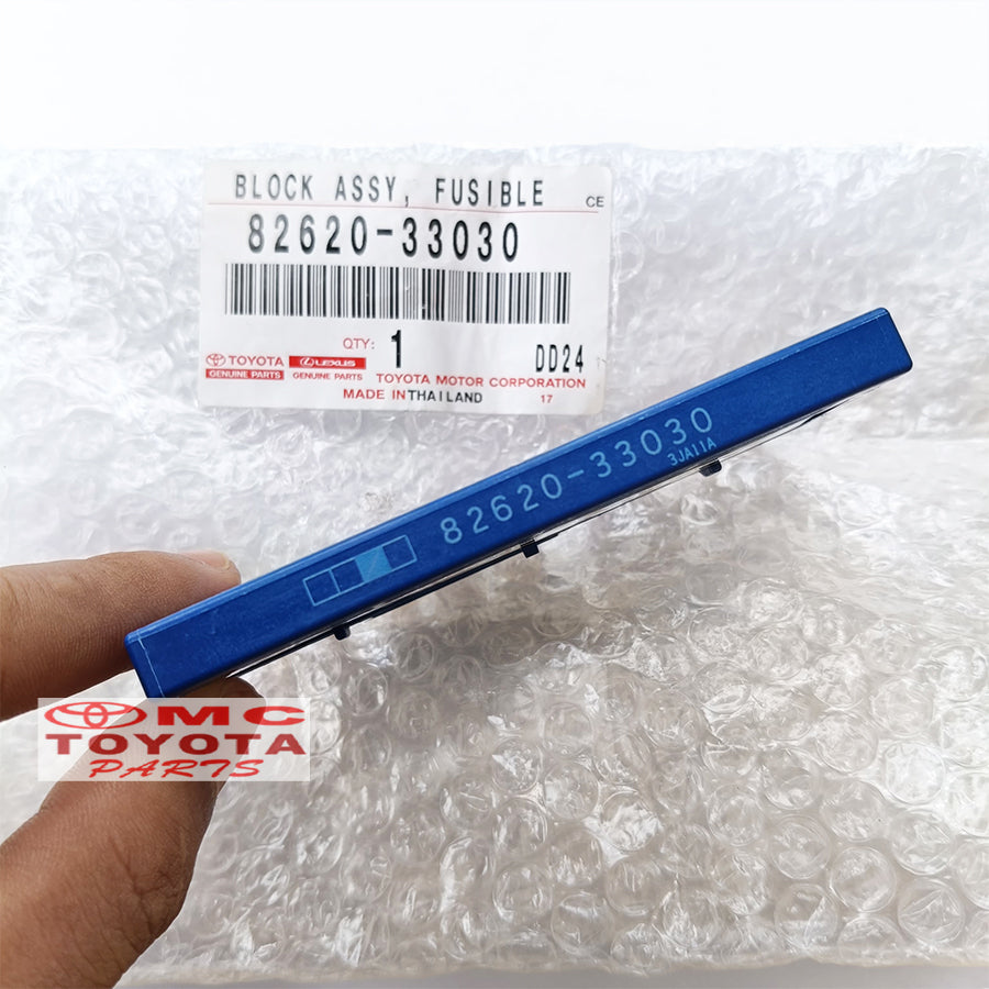 Block Fusible Sekring Pusat New Camry ACV40 GSV40 Original Toyota 82620-33030 Blok Block Assy Fusible Link Sekring Camry Ori