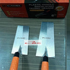 Camel Sendok Semen Kotak 6" inch Gagang Karet Fiber Anti Slip Sendok Semen Papak Segi Kotak Sendok Bata Sendok Acian Camel 6 in Alat Adukan Semen Pasir Cetok Tembok Plat Baja