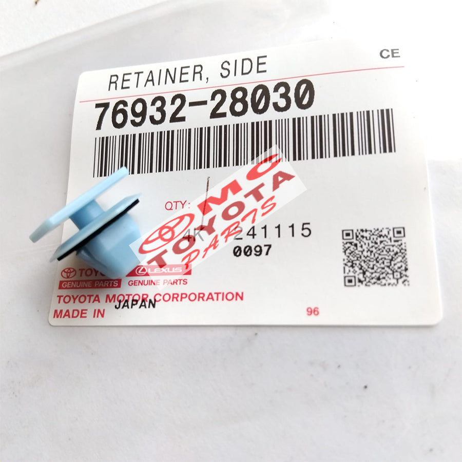 Clip Klip Kancing Klip Bodykit Alphard Vellfire Sienta Noah Previa Original Toyota 76932-28030 Klip Kancing Bodykit Moulding Molding Retainer Body Kit