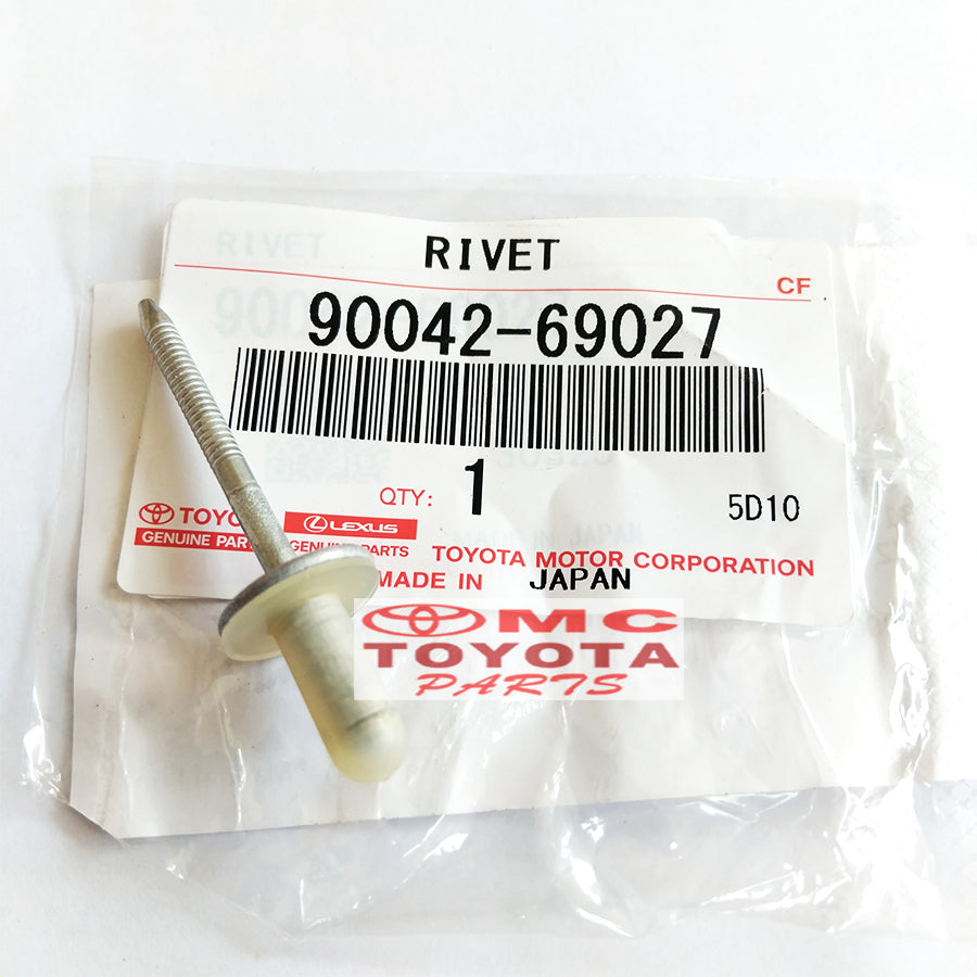 Paku Rivet Plate Tutup Tangki Bensin Avanza Xenia Rush Terios Agya Alya Calya Sigra 90042-69027 Original