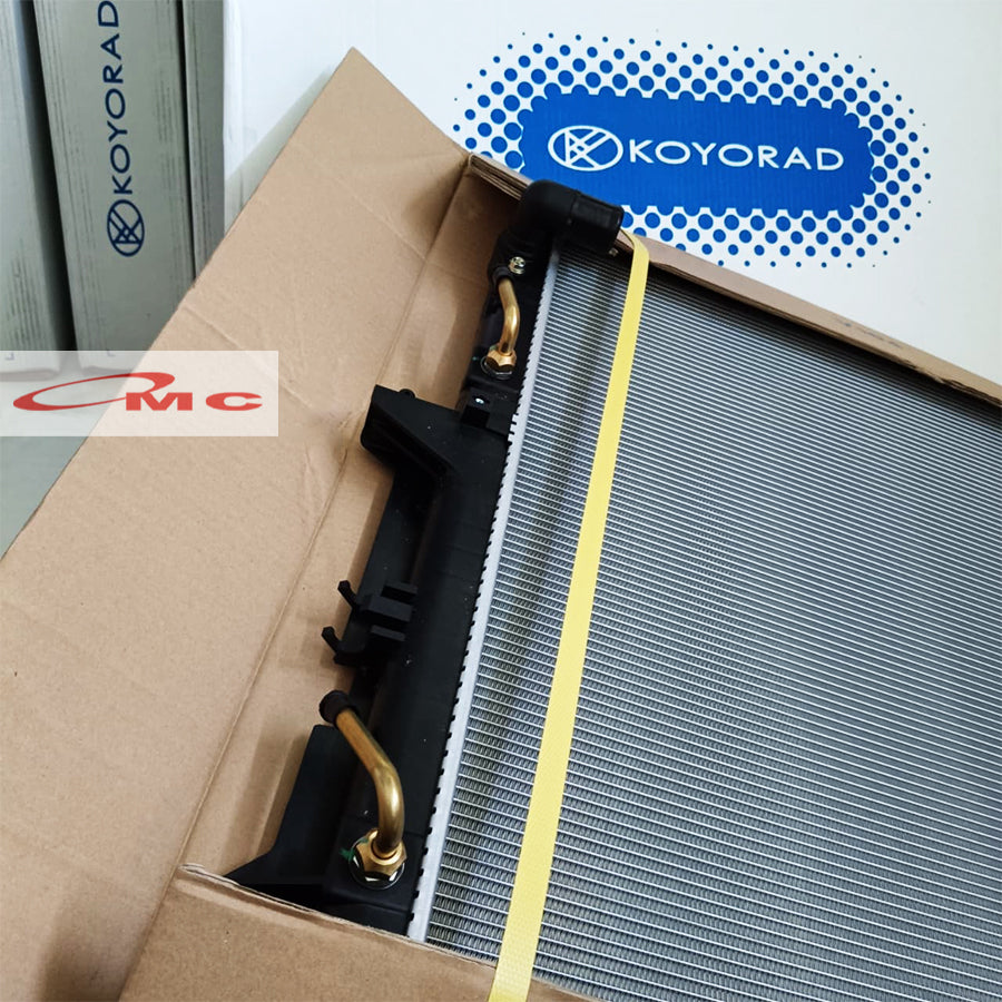 Radiator Mitsubishi Pajero Sport Triton Matic 2500cc 2 Ply  28mm Koyorad Jepang Japan PL032313 Radiator Pajero Sport L200 Strada Triton KB4 Automatic AT 2ply