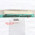 Emblem Executive Lounge Alphard Vellfire Tulisan Executive Lounge Chrome Original Toyota 75445-58050 Emblem Logo Sticker Stiker Bagasi Pintu Belakang Ori