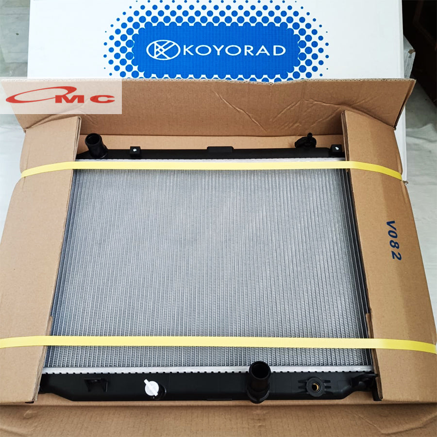Radiator Honda Brio 1200cc Manual 1 Kipas Koyorad Jepang Japan PL083137 Radiator Assy Honda Brio 1.2 1200 cc Satu Kipas Manual MT Single Fan Blower