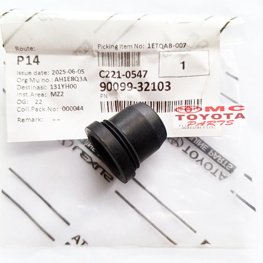 Karet Grommet Gromet Seal Motor Tabung Wiper Starlet EP7 Land Cruiser Hartop Camry Crown Hilux Original Toyota 90099-32103 Seal Karet Tabung Wiper Washer Karet Motor Tabung Air Wiper