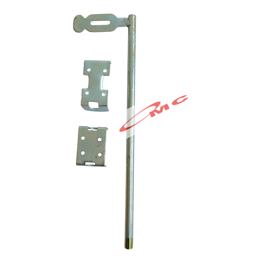 Slot Grendel Panjang Pintu Besi Garasi Gebyog Henderson Long Iron Door Latch  Pintu 40 Cm