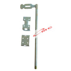 Slot Grendel Panjang Pintu Besi Garasi Gebyog Henderson Long Iron Door Latch  Pintu 40 Cm
