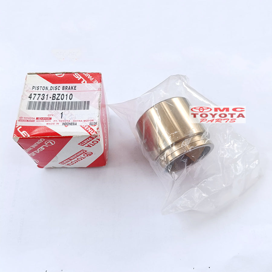 Piston Rem Caliper Depan Avanza Xenia Rush Terios Calya Sigra Taruna APV Original Toyota 47731-BZ010 Piston Kaliper Rem Disc Brake Piston Caliper Rem Cakram Roda Depan