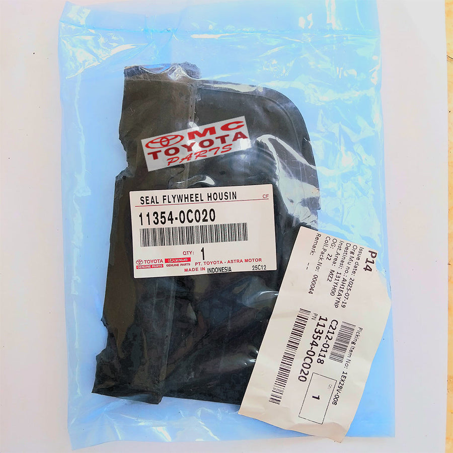 Karet Cover Seal Rumah Fly wheel Kijang Innova Fortuner Hilux Original 11354-0C020 Housing Flywheel