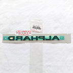 Emblem Belakang Tulisan ALPHARD XH20 AGH30 2008-2018 Chrome Original Toyota Alphard Vellfire 75441-58030 / 75441-58070 Emblem Logo Sticker Stiker Bagasi Pintu Belakang Ori