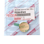 Sticker Stiker GR Start Stop Button Engine Agya GR Raize GR Rush GR Avanza Veloz GR 2022 Up Original Toyota P5286-BYA02 Emblem Logo Stiker Tombol Engine Start Stop GR Sport