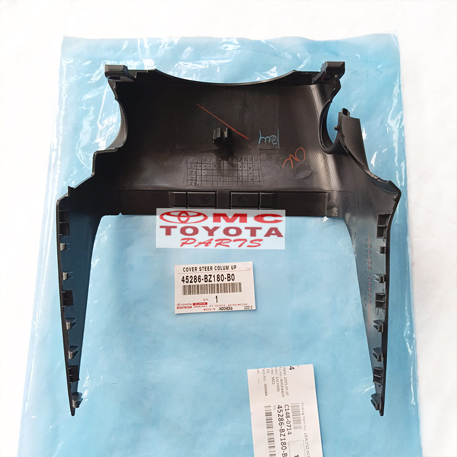 Cover Atas Column Stir Agya Ayla 2012-2017 Original 45286-BZ180-B0 Cover Colum Stir Cover Steer Atas Cover Steering Setir Column Atas Ori