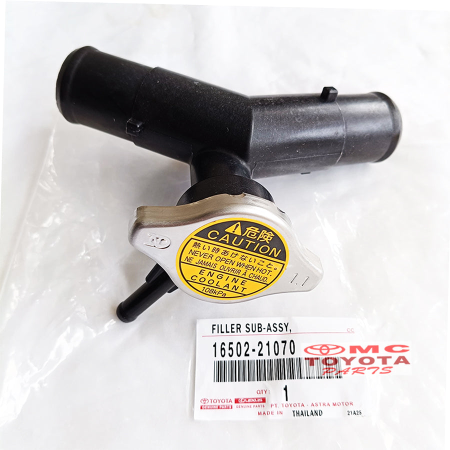 Pipa Radiator Pipa Filter Air Bypass Water Yaris New Vios 16502-21070