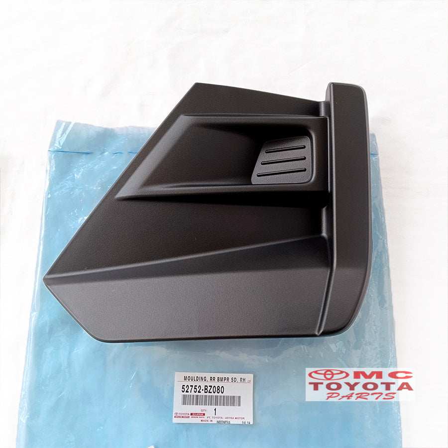 Cover Moulding Tutup Bemper Bumper Belakang Kanan Kiri Raize Rocky Original 52752-BZ080 / 52753-BZ080 Cover Bemper Belakang Tutup Cover Belakang Rocky Raize Ori