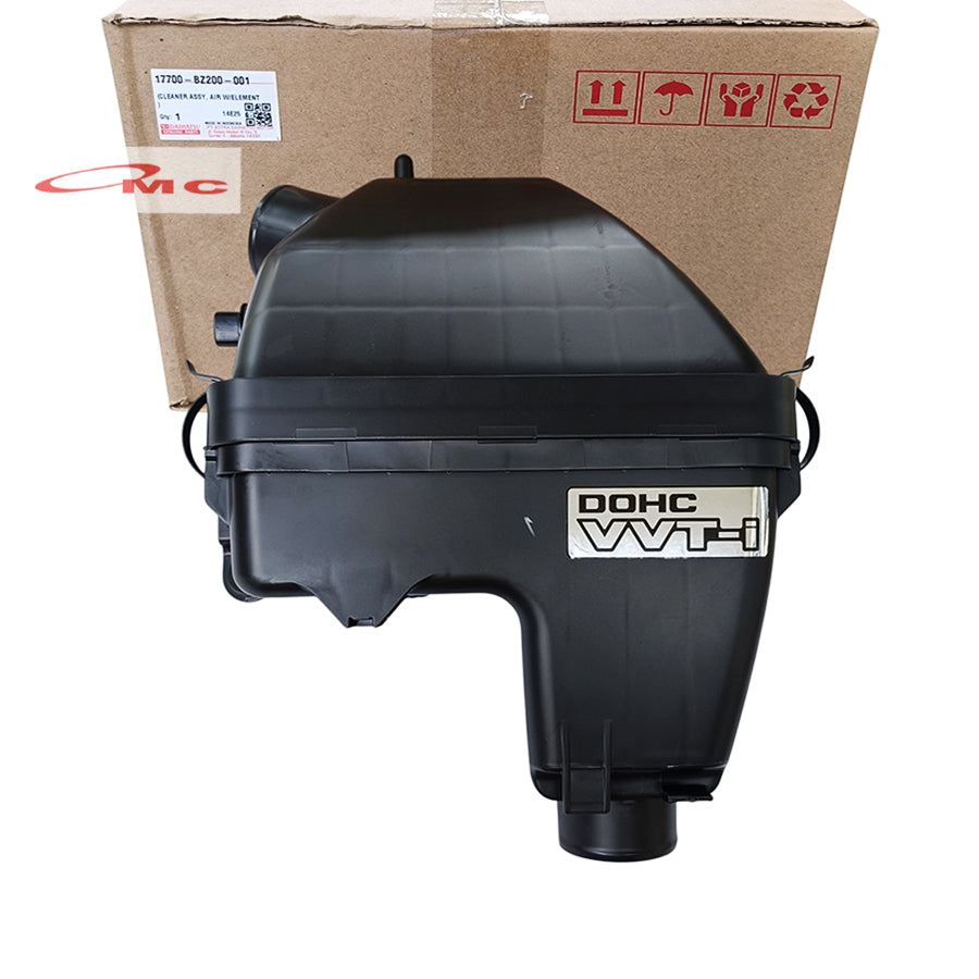 Rumah Filter Udara Daihatsu Xenia 1000cc 1.0 1.0cc VVTI Original 17700-BZ200-001 Sudah Termasuk Filter Udara 1 Set Tabung Rumah Box Filter Udara Box Assy Tempat Saringan Udara Ori