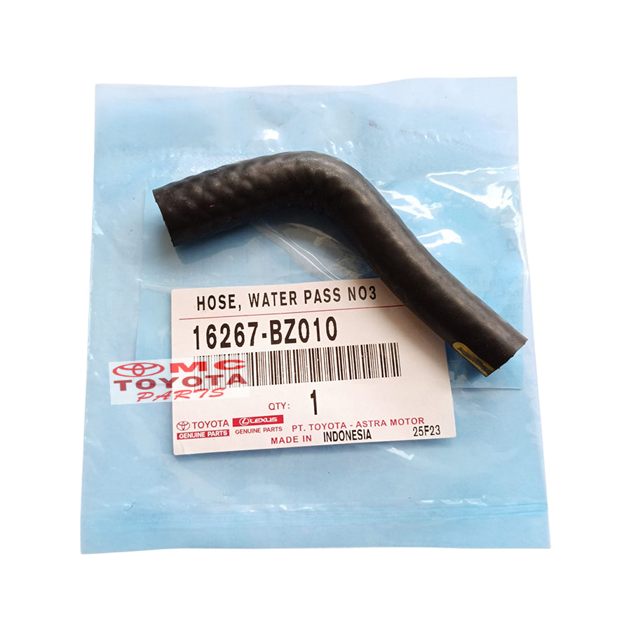 Selang Hose Water By Pass Avanza Xenia Rush Terios Original 16267-BZ010 Selang By Pass Radiator Hose Water Pass Selang Bypass Selang Radiator Ori
