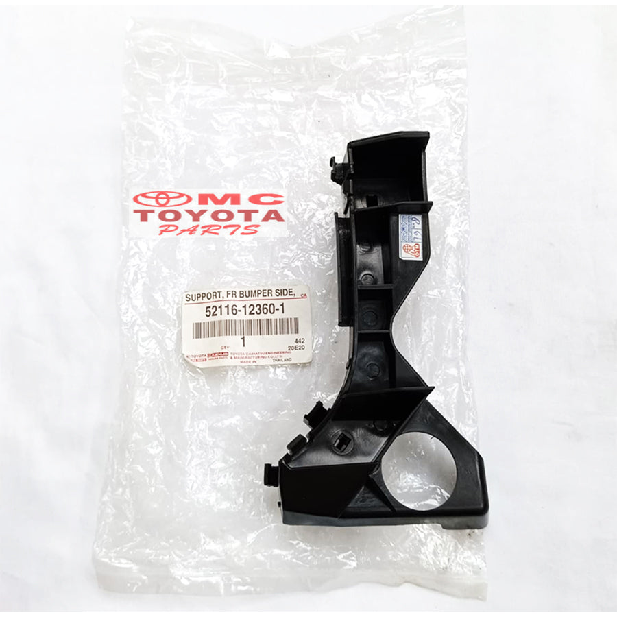 Support Bracket Breket Bumper Depan Kanan Kiri Corolla Altis Old 52116-12360-1 52115-12400-1 Original