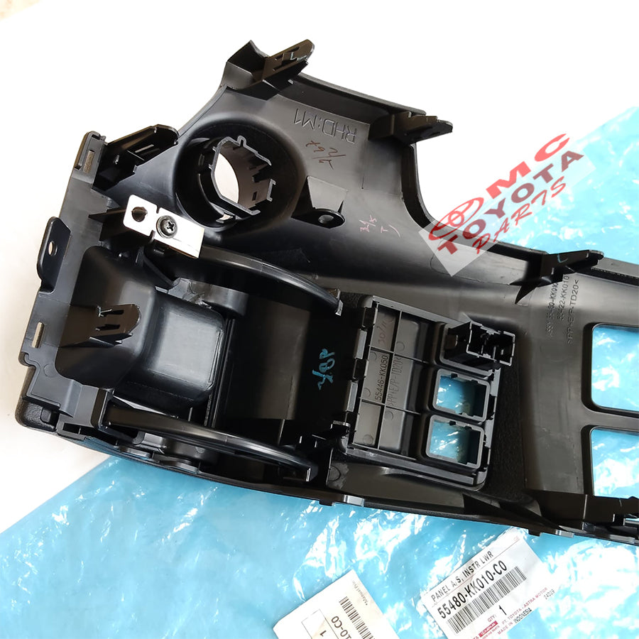 Cover Panel Bawah Dashboard Instrument Toyota Innova Reborn Original 55480-KK010-C0