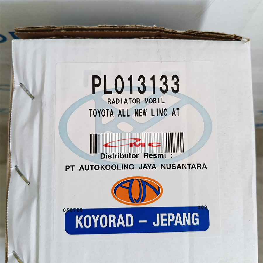 Radiator All New Yaris Vios Limo Matic 2013 Up Koyorad Jepang Japan PL013133 Radiator Assy Toyota Yaris Vios All New Gen3 Automatic AT
