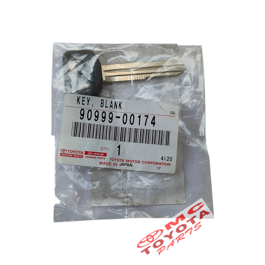 Kunci Blank Key vx80 Land Cruiser 1996-2009  Blang Bleng Original 90999-00174