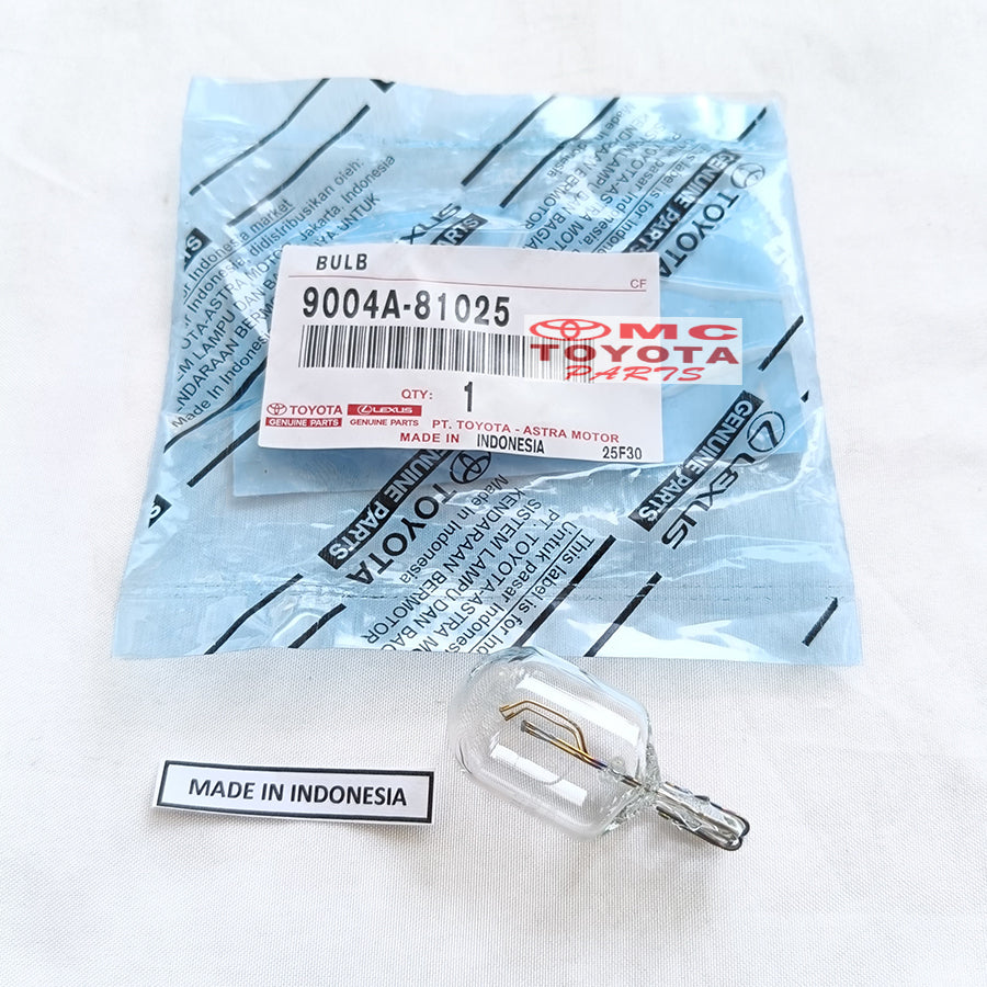 Bolam Bohlam Lampu Rem Innova Reborn Calya Sigra Avanza Xenia Rush Terios Luxio Jazz Freed Brio Mobilio Original 9004A-81025 Bulb Bohlam Rem Bohlam Lampu Rem Stop Lamp Belakang
