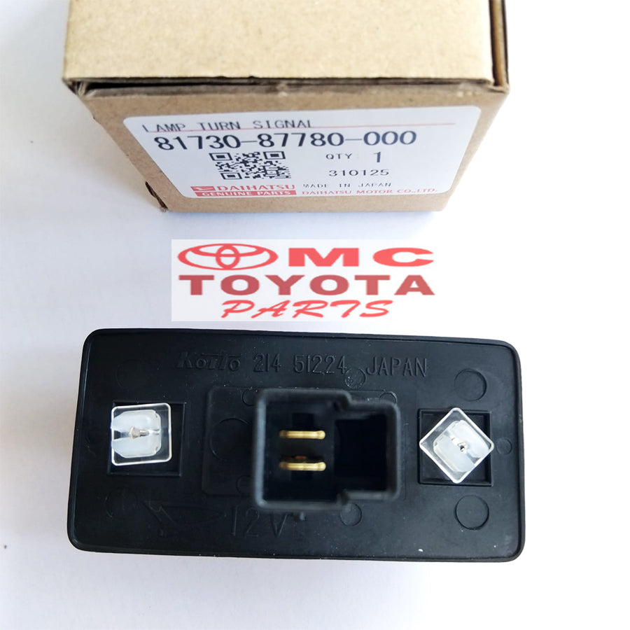 Lampu Sein Kuning Spakbor Depan Taft Gt Rocky Lamp Sen Turn Signal  81730-87780-000 Original