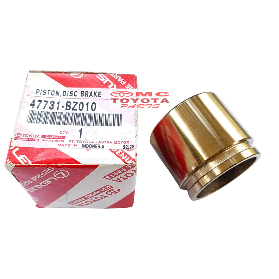 Piston Rem Caliper Depan Avanza Xenia Rush Terios Calya Sigra Taruna APV Original Toyota 47731-BZ010 Piston Kaliper Rem Disc Brake Piston Caliper Rem Cakram Roda Depan