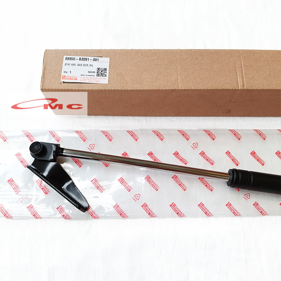Shock Bagasi Hidrolik Pintu Belakang Kanan Kiri Gran Max Original Daihatsu 68950-BZ091-001 / 68960-BZ091-001 Shock Hidrolik Pintu Bagasi Belakang Granmax Grand Max Grandmax Ori