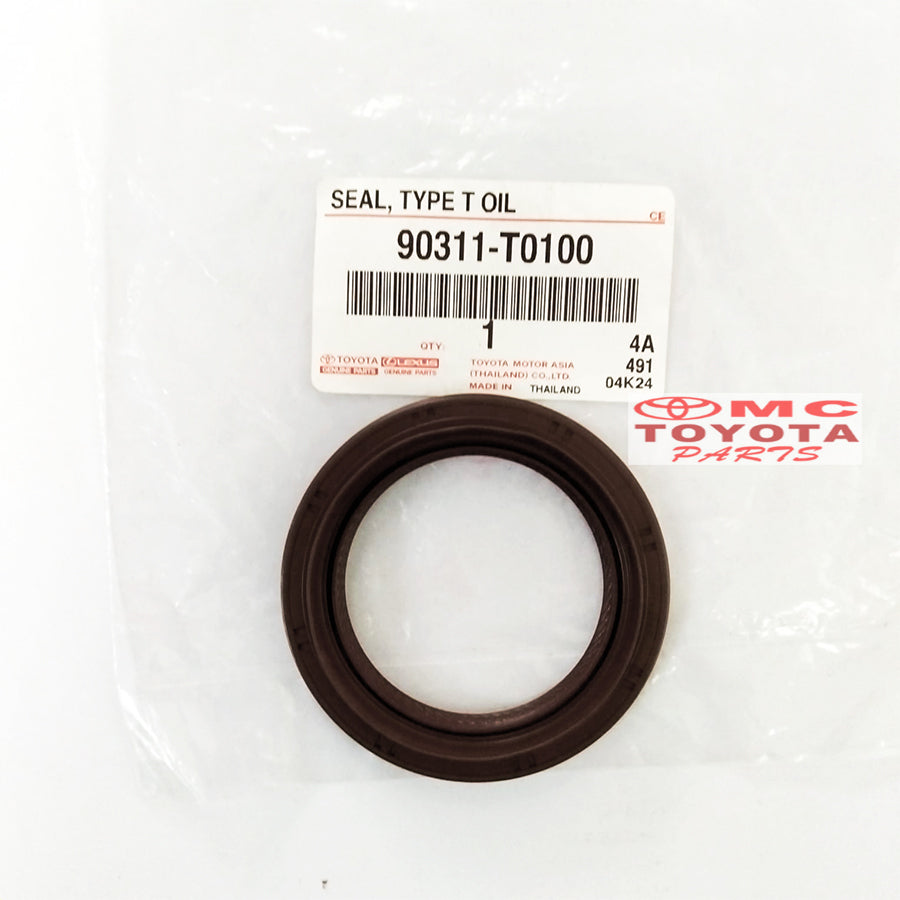 Seal Kruk As Crankshaft Depan Fortuner Hilux 90311-T0100 Original Seal Tipe T Oil