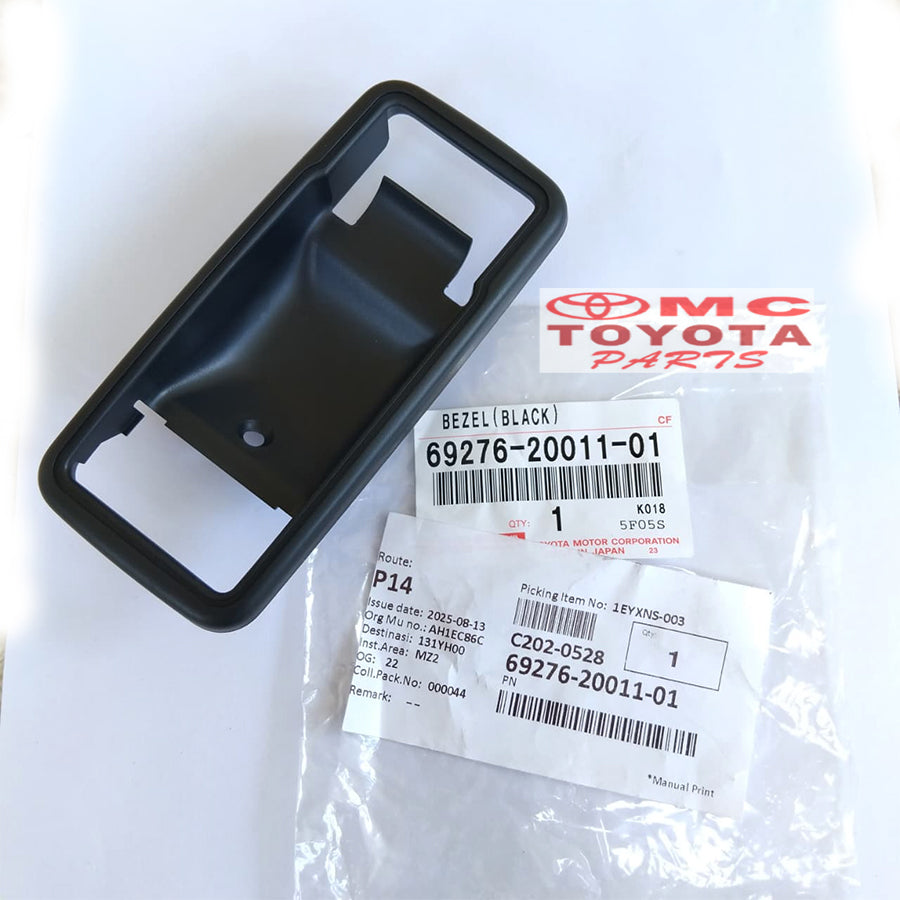 Cover Bezel Mangkok Handle Pintu Dalam Depan Land Cruiser Hardtop FJ40 BJ40 Starlet Carina Corolla Celica Orisinil 69276-20011-01 Original
