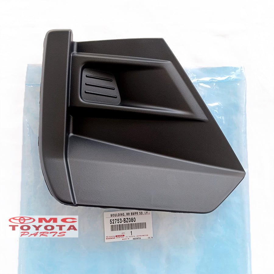 Cover Moulding Tutup Bemper Bumper Belakang Kanan Kiri Raize Rocky Original 52752-BZ080 / 52753-BZ080 Cover Bemper Belakang Tutup Cover Belakang Rocky Raize Ori