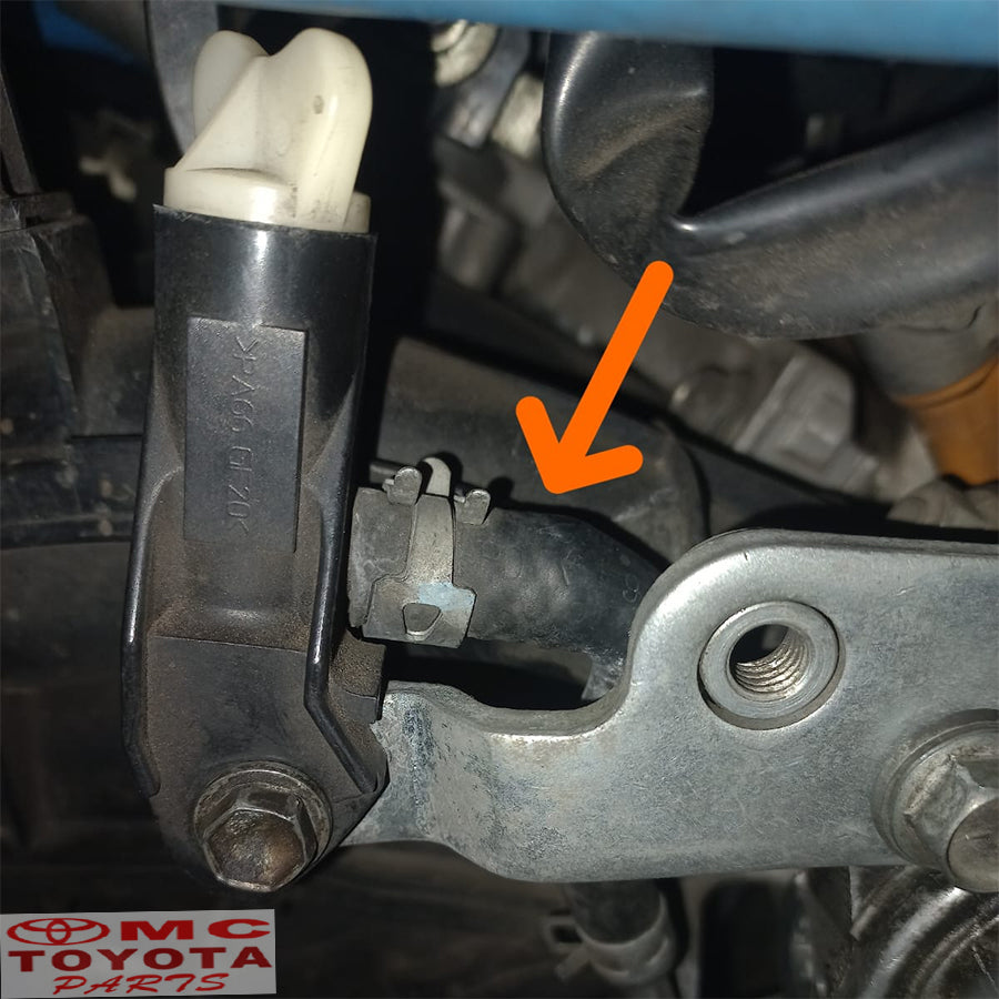 Selang Hose Water By Pass Avanza Xenia Rush Terios Original 16267-BZ010 Selang By Pass Radiator Hose Water Pass Selang Bypass Selang Radiator Ori
