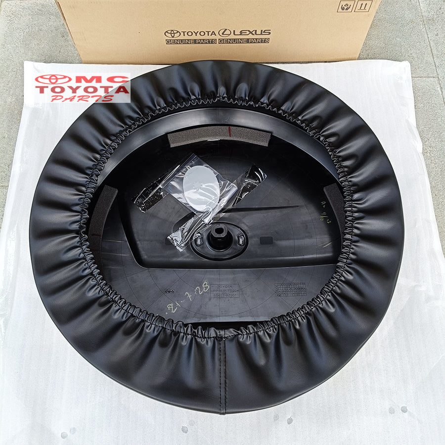 Tutup Cover Ban Serep Rush 2015-2017 Original Toyota P5457-BZ001-TM Cover Tutup Ban Serap Seraf Serep Belakang Mobil Rush Konde Ori
