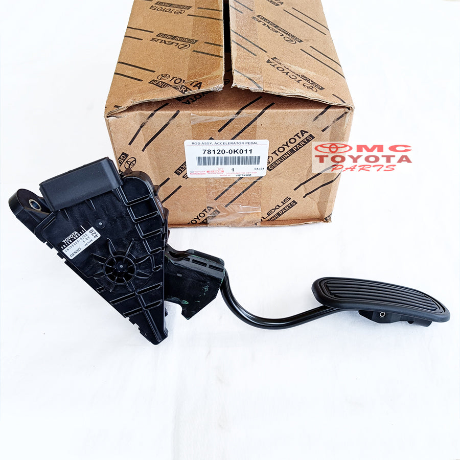 Pedal Gas Sensor Gas Kijang Innova Fortuner Hilux 2004-2015 Original Toyota 78120-0K011 Rod Accelerator Sensor Pedal Gas Ori